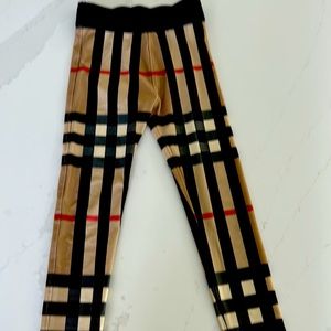 Burberry girls leggings